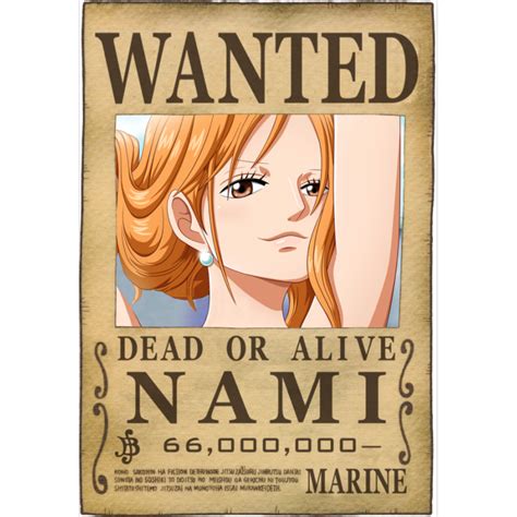 ONE PIECE - Wanted Nami