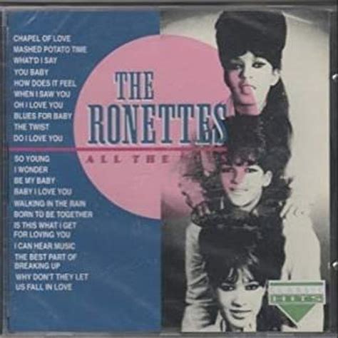 The Ronettes - All the Hits Lyrics and Tracklist | Genius