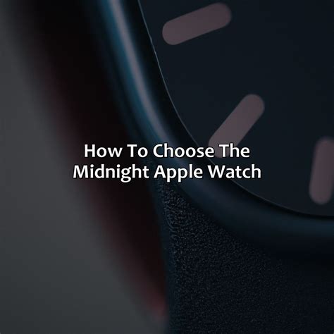 What Color Is Midnight Apple Watch - colorscombo.com