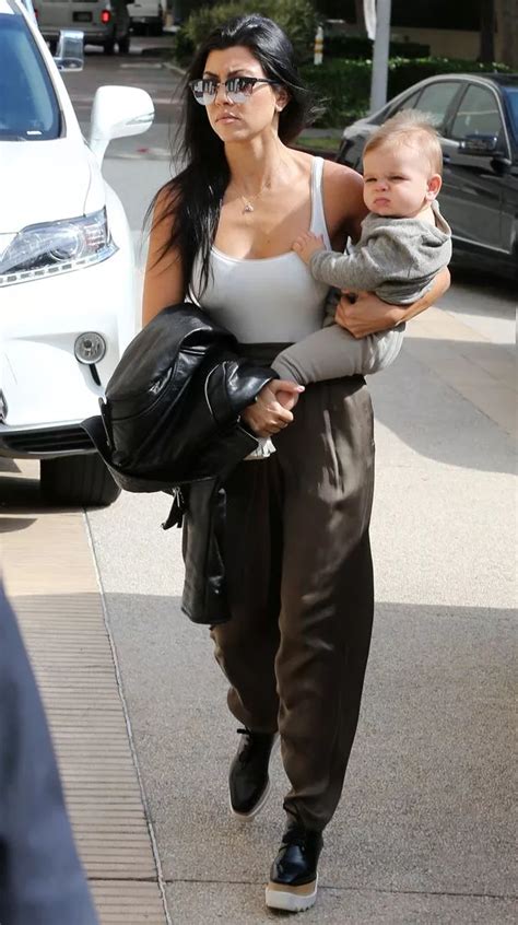 Kourtney Kardashian enjoys rare shopping trip with adorable baby Reign as Scott Disick 'enters ...