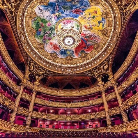 Paris opera house ceiling painting - gasprecision