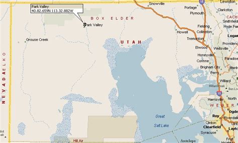 Park Valley, Utah Map 2