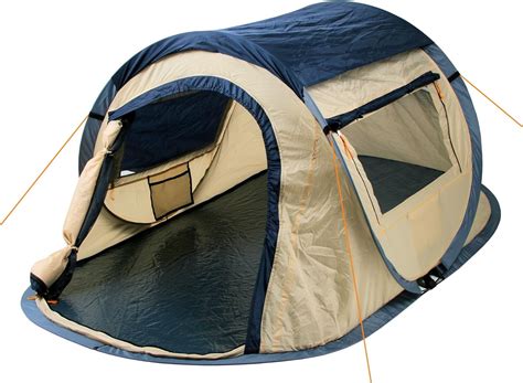 CampFeuer - 2-Person Pop-Up Tent, Quick-Tent, Blue: Amazon.co.uk: Sports & Outdoors