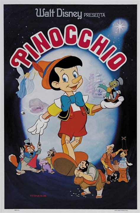 DISNEY PINOCCHIO 1940 Film Poster | ubicaciondepersonas.cdmx.gob.mx