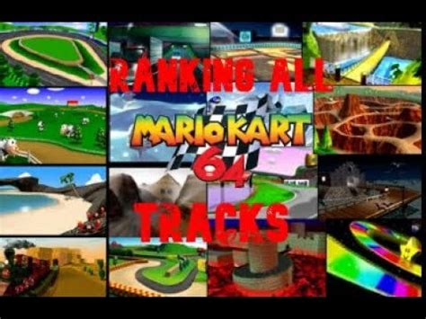 I Rated the Mario Kart 64 tracks : r/mariokart