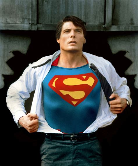 Christopher Reeve - Superman ((A classic photo recently restored ...