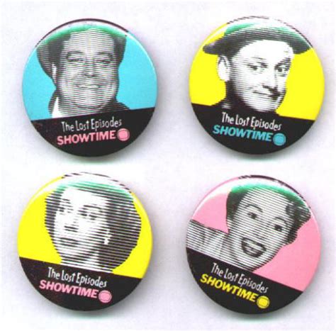 Honeymooners Lost TV Episodes Promotional Buttons For Sale