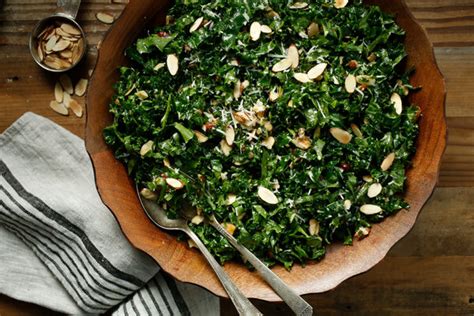 Lemon-Garlic Kale Salad Recipe - NYT Cooking