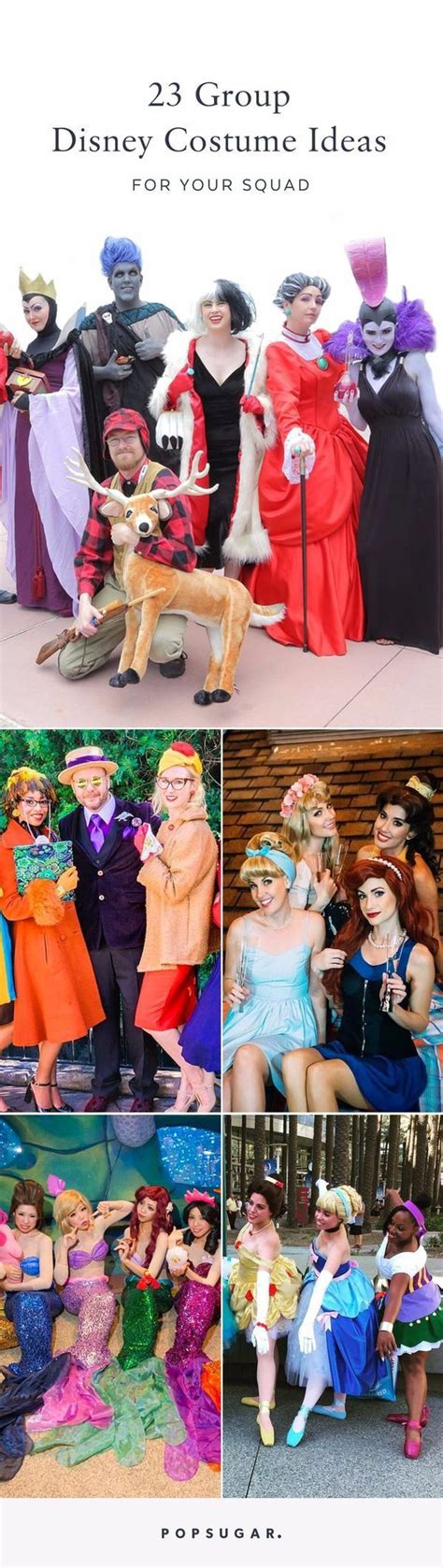 30 Group Disney Costume Ideas For You and Your Squad to Wear This Halloween | Group costumes ...