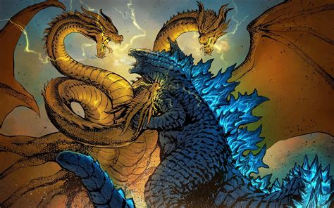 Godzilla 2019 vs King Ghidorah 2019 Epic Battle by MissSaber444 on DeviantArt