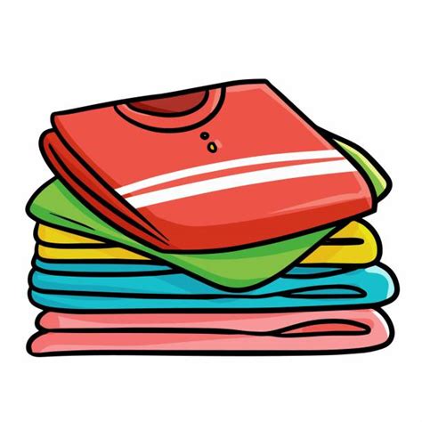 Fold Clothes Illustrations, Royalty-Free Vector Graphics & Clip Art - iStock