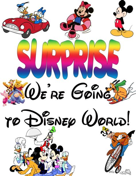 Surprise Trip to Disney World | Disney trip surprise, Disney surprise ...