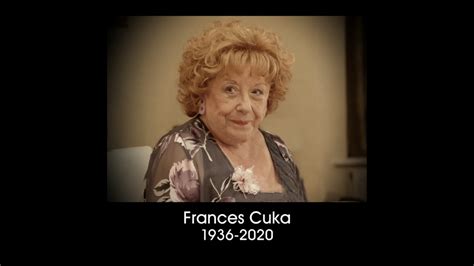 Friday Night Dinner pays tribute to late star Frances Cuka