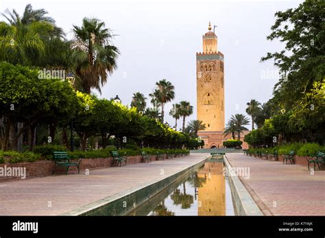 One of most popular landmarks of Morocco. Marrakech, Marrakech-Safi ...