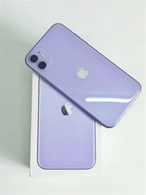 (SOLD) [USED] IPhone 11 128GB Purple, MY SET