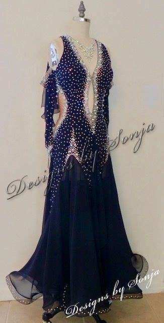 Ballroom Dress and ballroom jewelry designed and created by Sonja ...