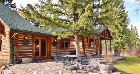 Charming Log Cabin In Montana - Off Grid Path