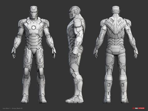 ArtStation - Suit 42, Piotr Nasirau | Iron man suit, Iron man, Iron man ...