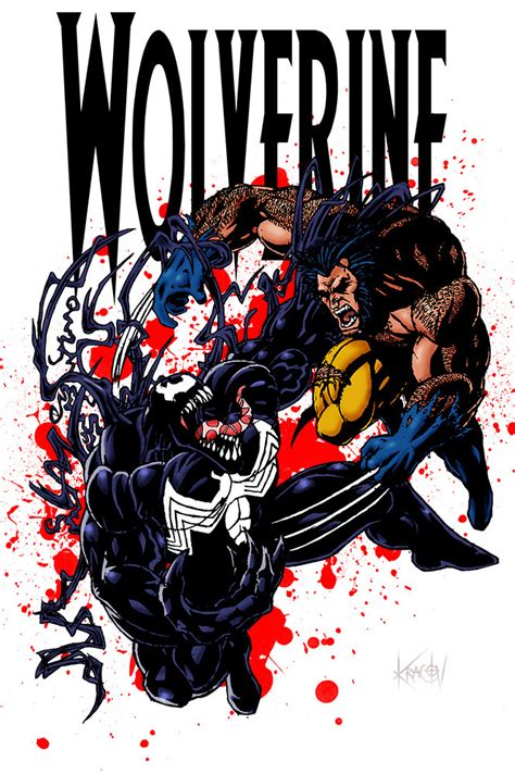 Wolverine vs Venom - Wolverine Fan Art (21687050) - Fanpop