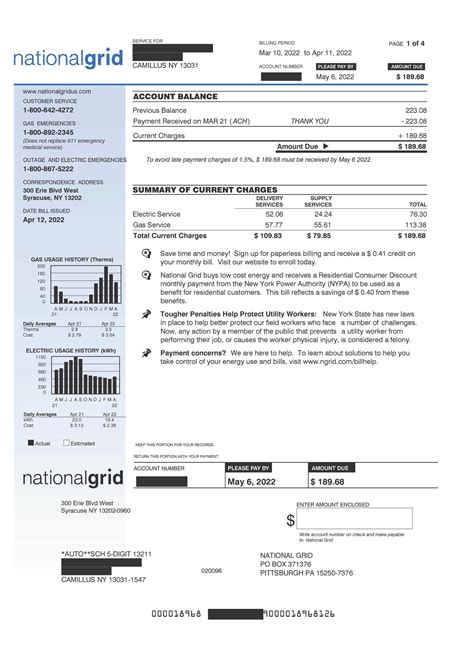 Basic Bill - Electric | National Grid