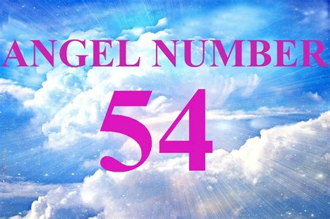 Angel number 54 - changes