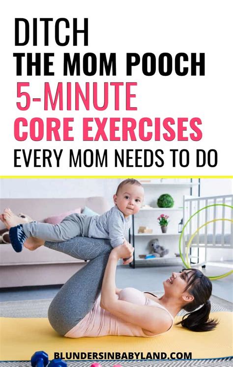 Rebuild Core after Baby - Postnatal Exercises After Pregnancy - Get Rid of Mommy Tummy ...