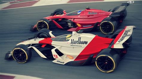 F1 2025 Vision | Futuristic shapes, historical liveries | DRIVETRIBE | Race cars, Racing ...