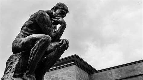 The Thinker Wallpaper - WallpaperSafari