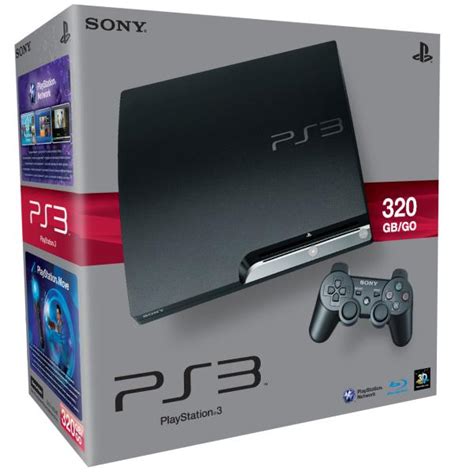 PS3: Sony Playstation 3 Slim Console (320 GB) Games Consoles | Zavvi.com