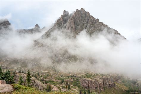 Jagged Mist | Weminuche Wilderness, Colorado | Mountain Photography by Jack Brauer