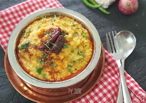 Restaurant Style Dal-Khichdi Recipe by PV Iyer - Cookpad