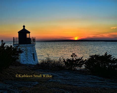 Castle Hill Lighthouse,sunset Photo,lighthouse Photo,newport Ri,beacon Photo,nautical Art,unique ...