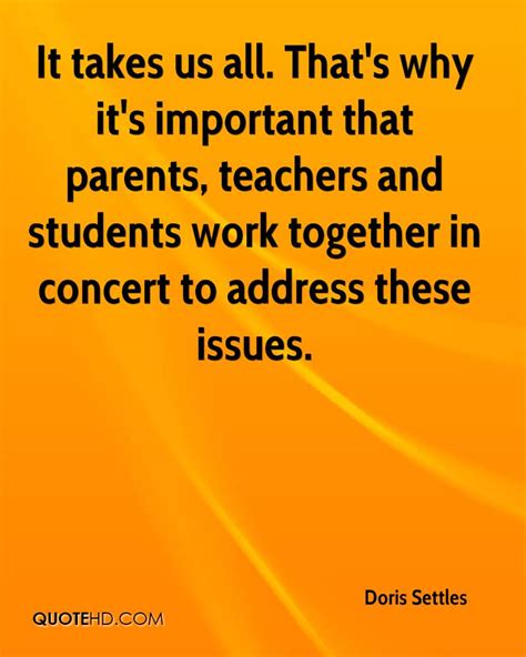 Quotes About Parents And Teachers Working Together. QuotesGram