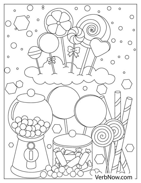 Candyland Characters Gloppy Coloring Page