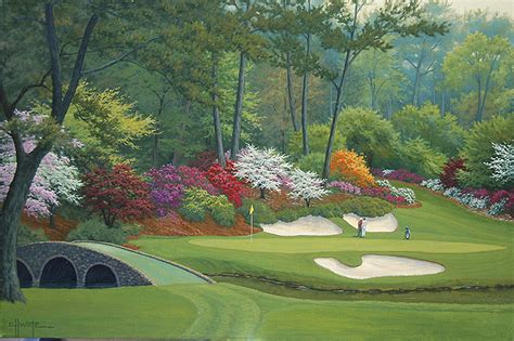 Darby Home Co 12Th Hole At Augusta National by Charles White - Print on ...