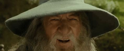 Laugh Gandalf GIF - Laugh Gandalf Wizard - Discover & Share GIFs