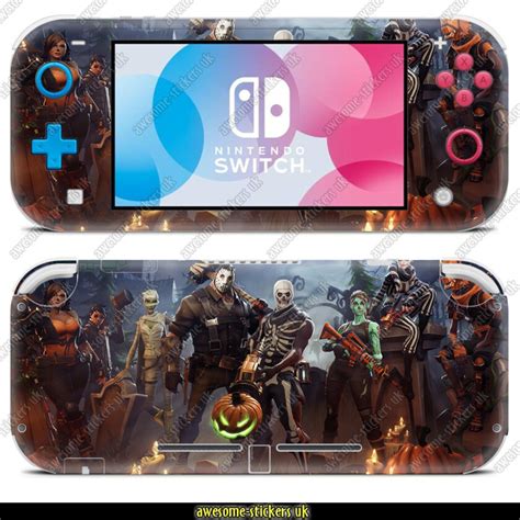 Nintendo Switch LITE skins 202 - FORTNITE - Awesome Stickers UK