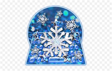 Blue Diamond Snowflake Keyboard - Clip Art Emoji,Snowflake Emojis - free transparent emoji ...