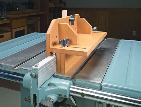 Adjustable Tenon Jig | Woodworking jig plans, Tenon jig, Woodworking table saw