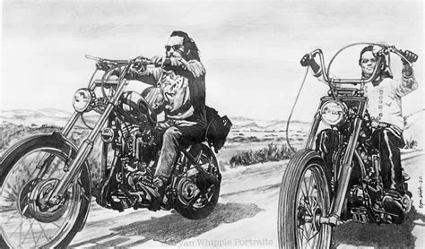 Easy Rider Limited Edition Hand Signed/numbered Sketch Art - Etsy