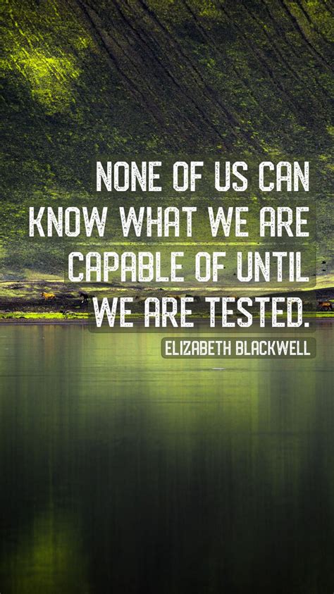 Elizabeth Blackwell Quotes - ShortQuotes.cc