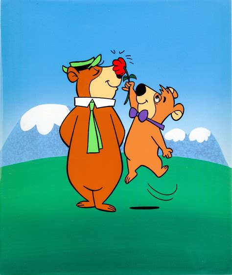 The Yogi Bear Show Publicity Cel (Hanna-Barbera) | Animated cartoons, Classic cartoon characters ...