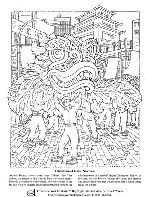 Celebrate Chinese New Year with 6 Cool Coloring Pages