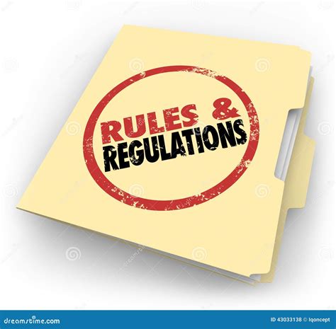 Rules And Regulations Clipart