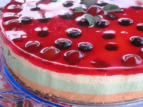 Jello Cheesecake - No Bake Low Fat Recipe