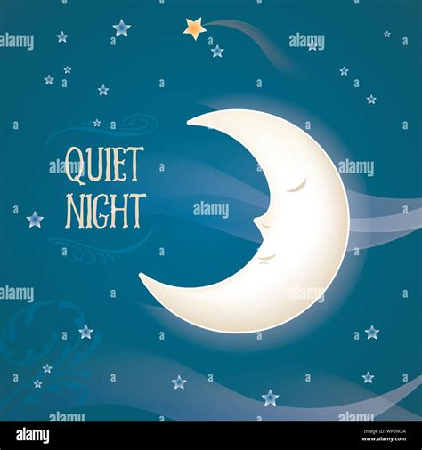 Cartoon sleeping moon Stock Vector Image & Art - Alamy