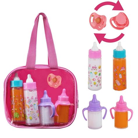 Exquisite Buggy FASH N KOLOR My Sweet Baby Disappearing Doll Feeding Set | Baby Care 4 Piece ...