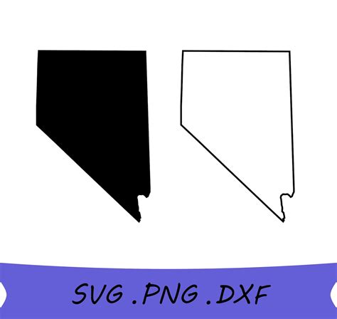 Nevada SVG Nevada State SVG Nevada Outline SVG Outline of - Etsy