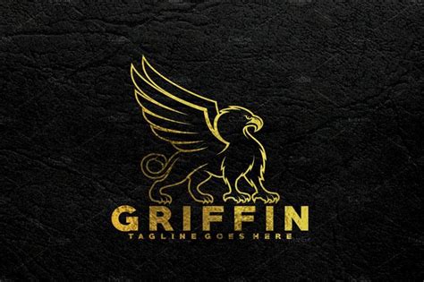 Griffin Logo | Griffin logo, Griffin, Logo design