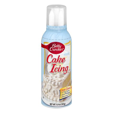 Betty Crocker White Decorating Cake Icing, 6.4 oz - Walmart.com